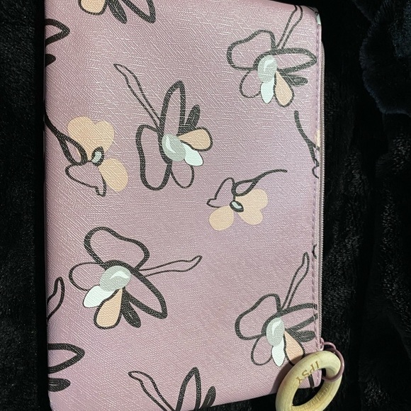 Ipsy - Purple Floral Bag - Picture 3 of 4